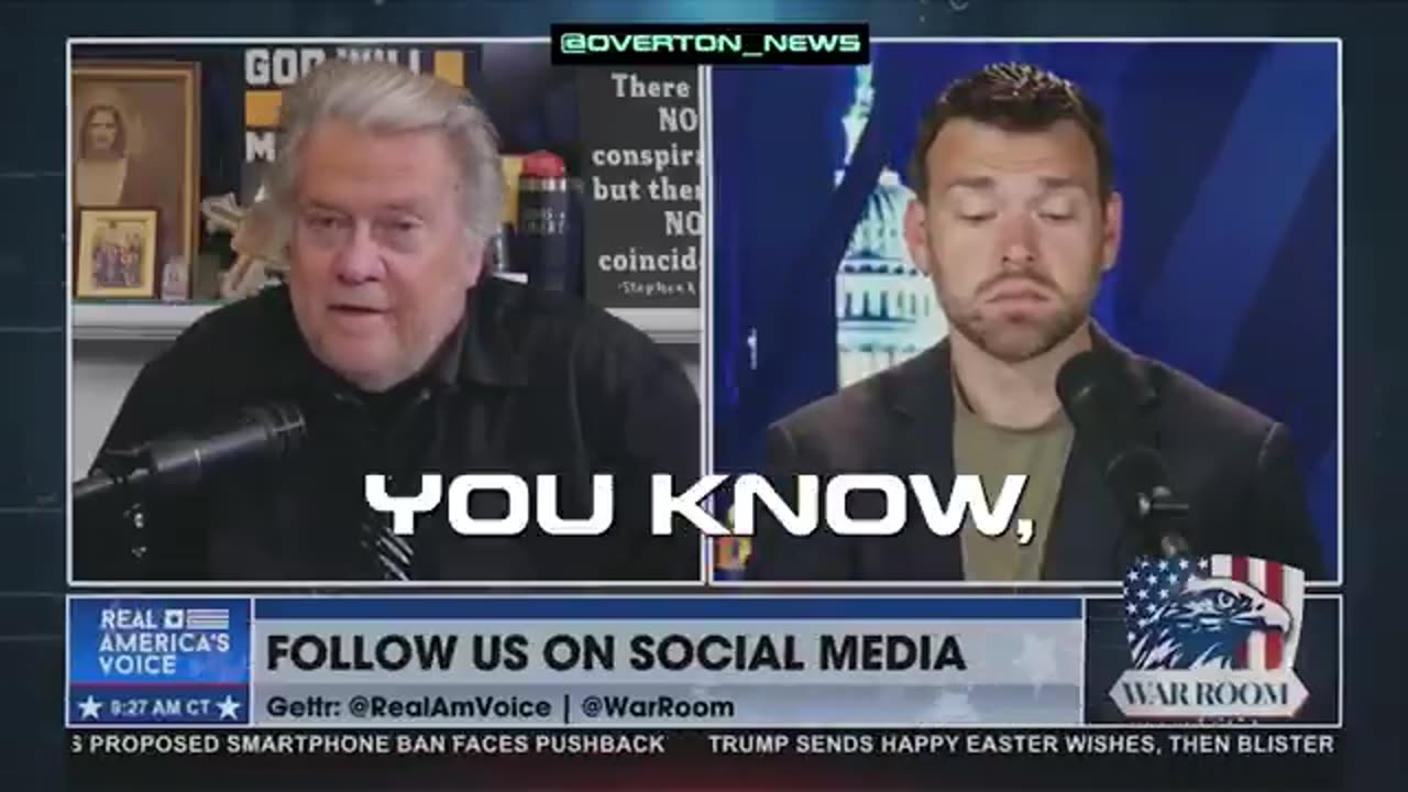 Steve Bannon Blasts DOJ Over Epstein Files "The Deep State Is Winning Right Now"