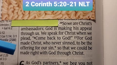 So we are Christ’s ambassadors; God is making his appeal through us.