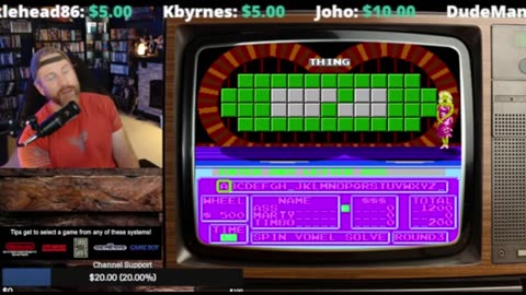 Billy From GameChasers Plays Wheel of Fortune Volume 2