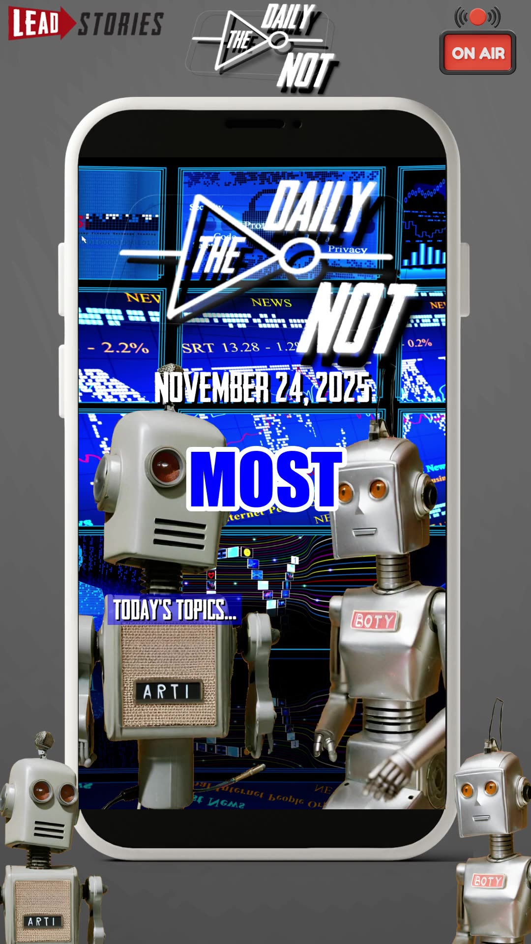 The Daily NOT - A show about what didnt happen today. Episode 590.