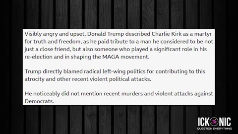 Trending Ep174 - Charlie Kirk Assassinated - Trump Reacts as Manhunt Intensifies