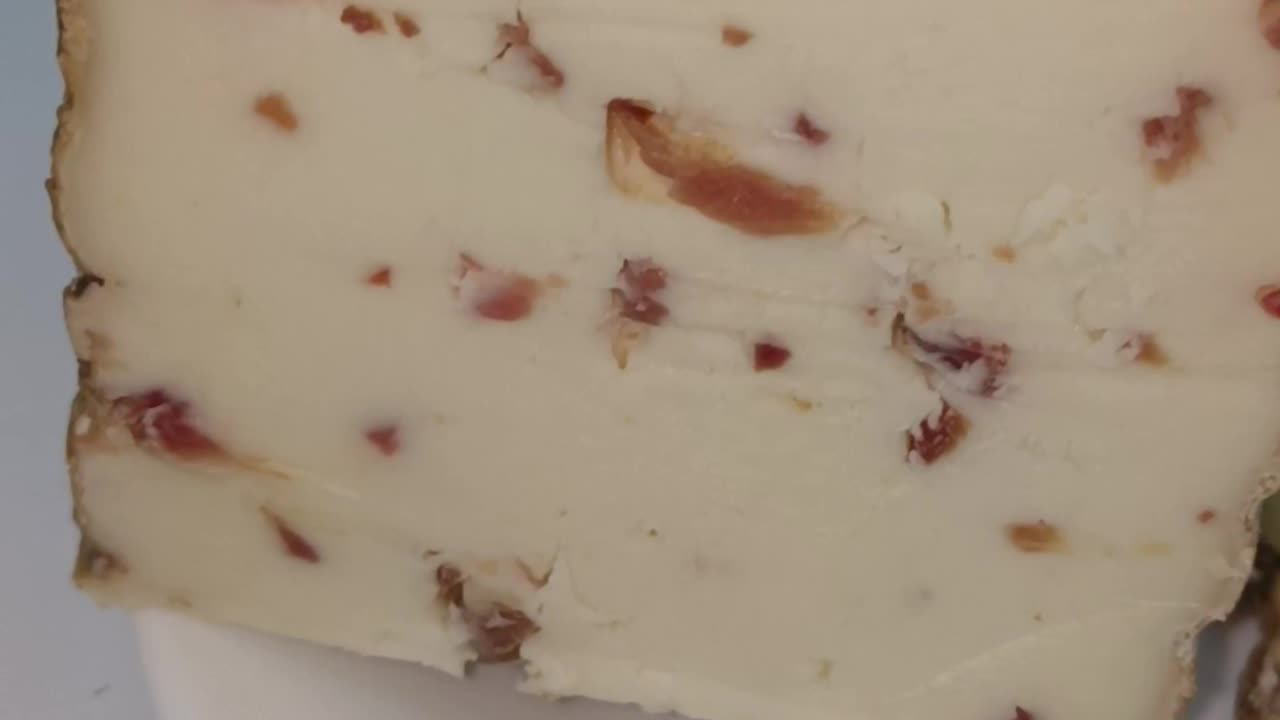 Queso con jamón ibérico