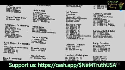 The Actual Epstein List