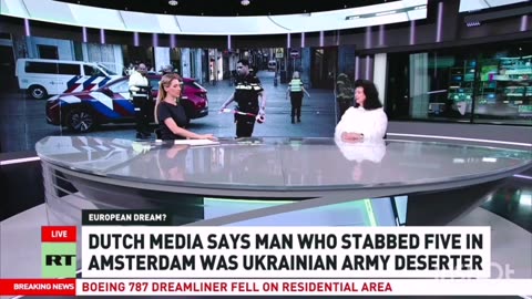 RT Studio Ukrainian vet behind Dutch knife spree wanted life sentence
