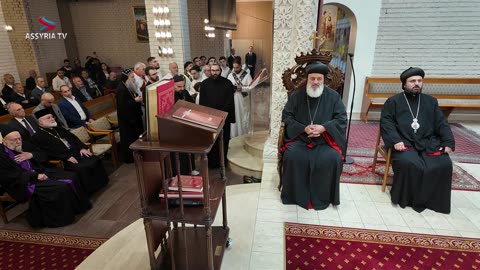 Patriarch H.H. Ignatius Aphrem-II visits St. Petrus, Hallonbergen, Stockholm