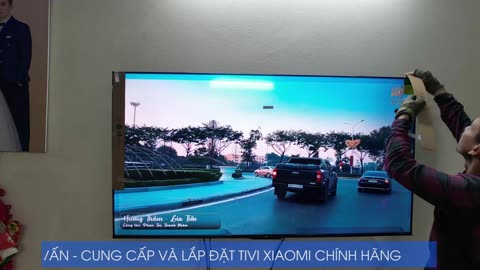 Lắp tivi xiaomi A Pro 65 inches tại đường Thanh Niên, phường Ngọc Xuyên