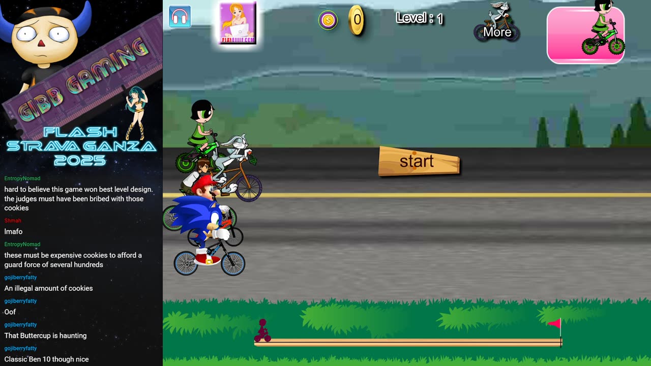 Flashstravaganza 2025 - Bike Racing