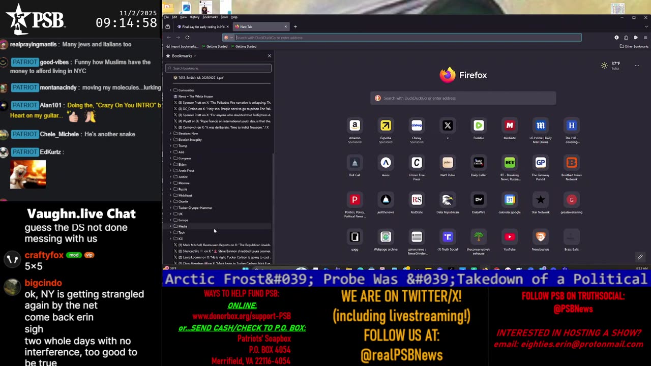 Patriots' Soapbox NEWS - LIVE 24/7!