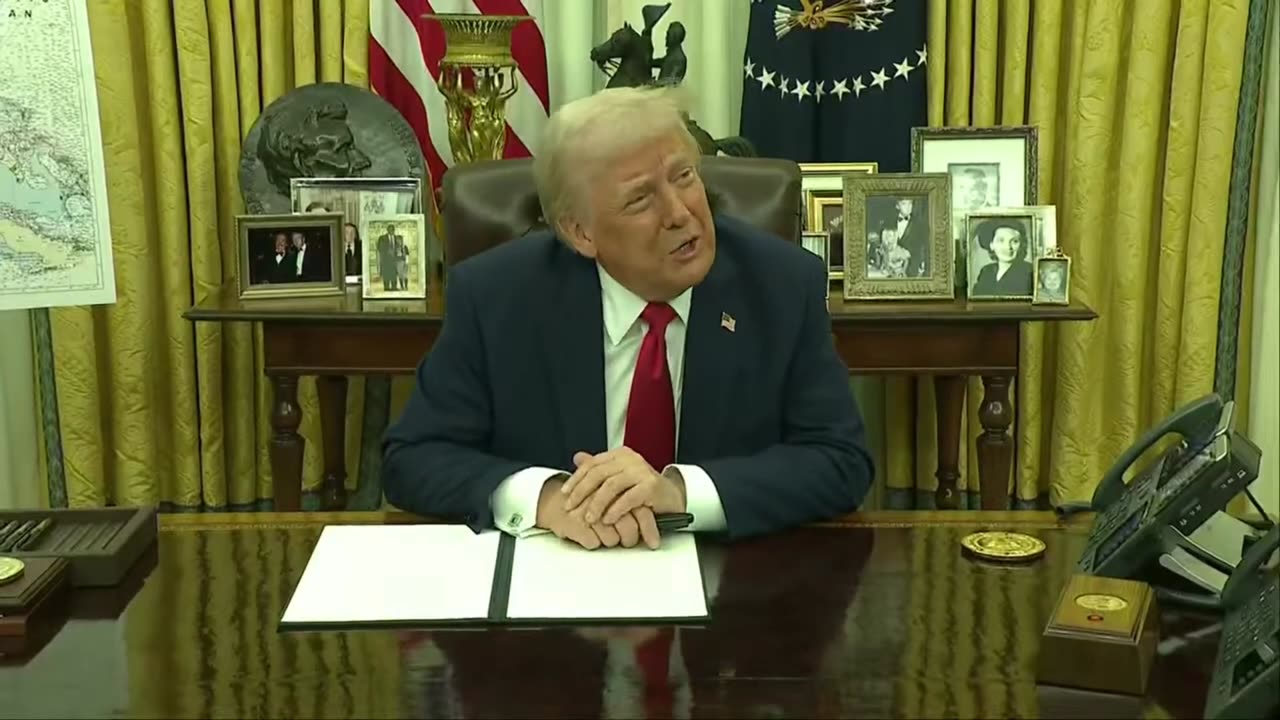 President Trump Signs Executive Order on Ticket Price Protection and Takes Questions, Merch 31, 2025
