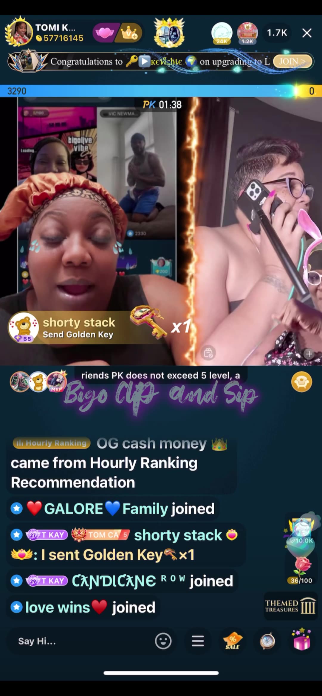 TomiKay lines FamGoNatural who is now or of jail 5/21/25 #bigoclipandsip