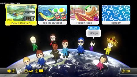 5_5_22 edition of Mario Kart 8 Deluxe. Racing with TheGreatGQ