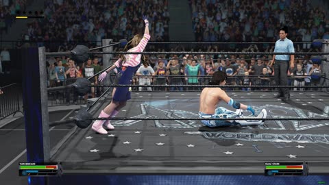 Issac Stark VS Yuri - WWE2K25