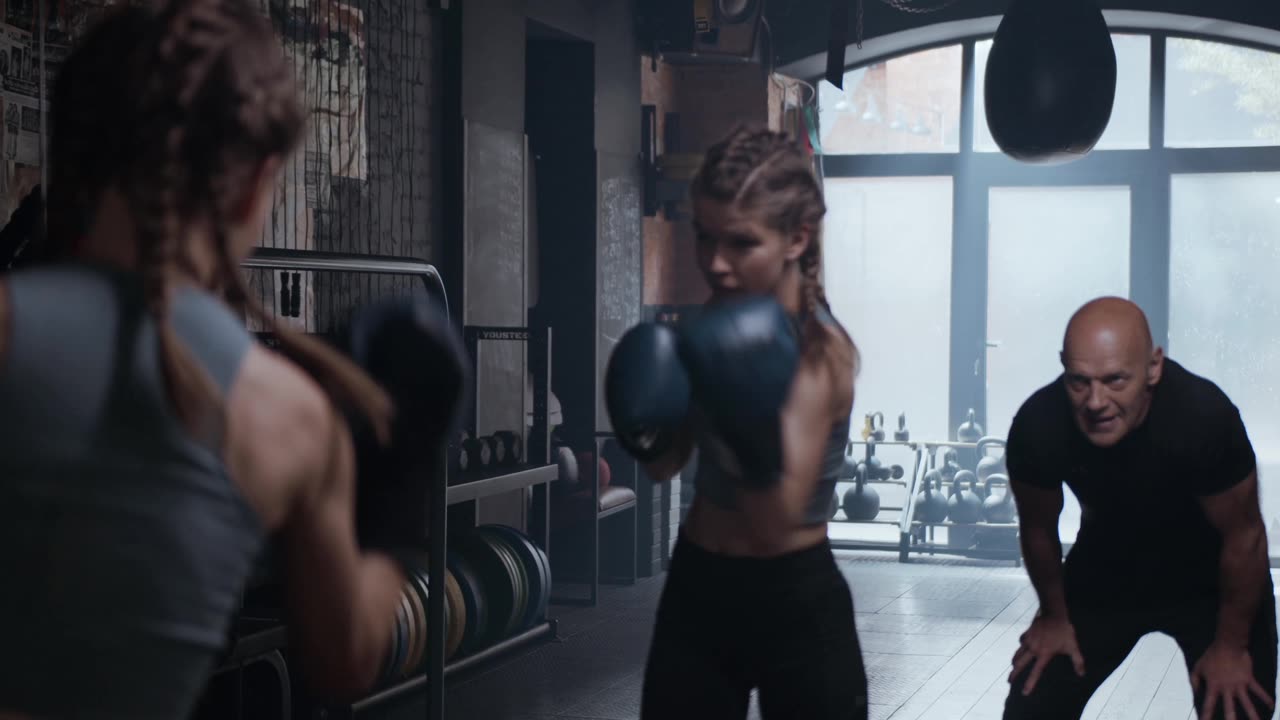 boxing girl