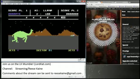 Advance of the Mega Camels (C64)