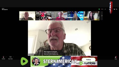 Live on QNP | Cross-Stream: "SternAmerican" Election Integrity Call | 7-14-2025