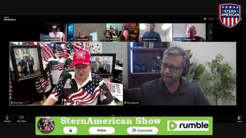 Live on QNP | Cross-Stream: "SternAmerican" Election Integrity Call | 7-14-2025