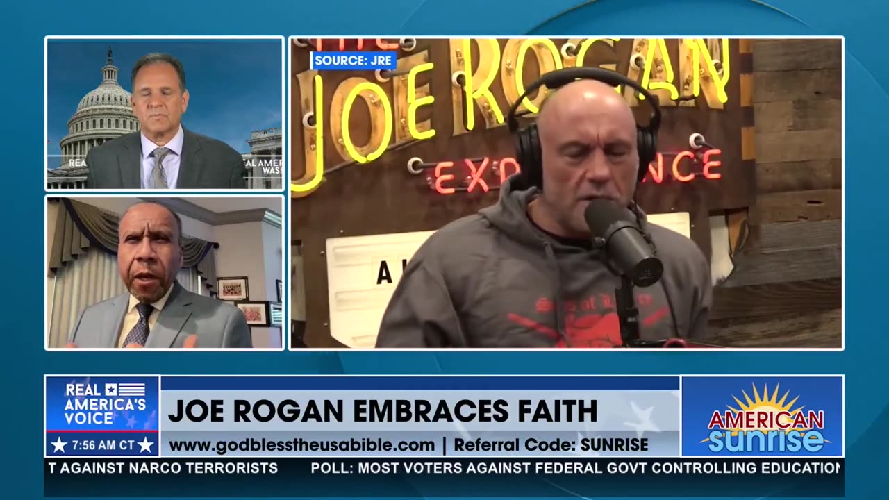 JOE ROGAN EMBRACES FAITH