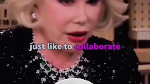 Joan Rivers was funny