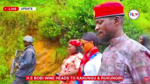 Bobi Wine in Rukungiri