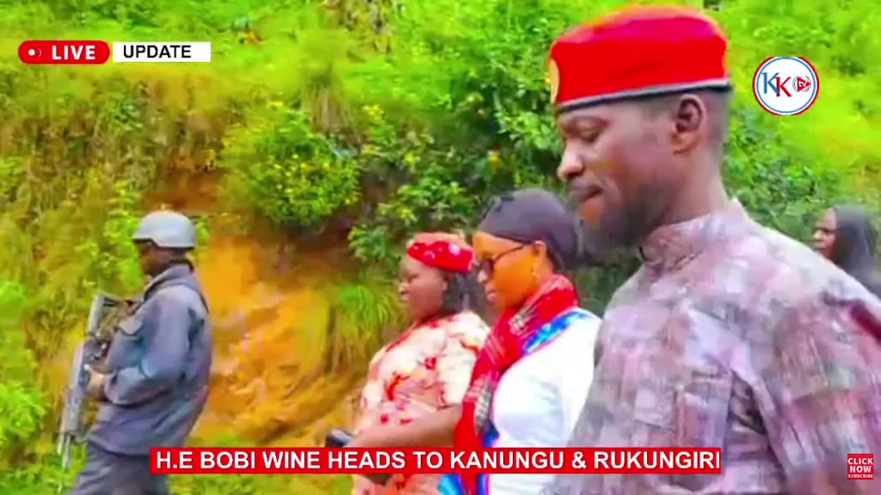 Bobi Wine in Rukungiri