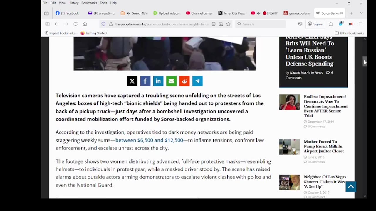 Soros-Backed Operatives Caught Delivering Truckloads of ‘Bionic Shields’ to Professional Rioters