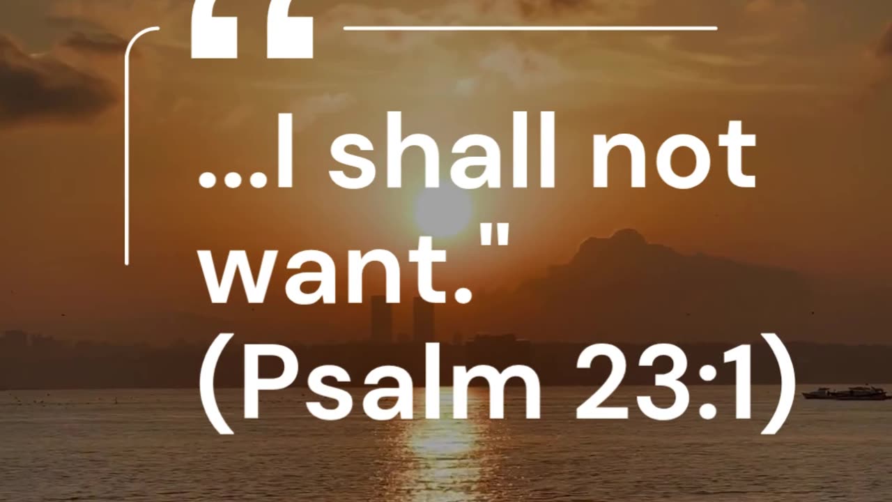 God's provision