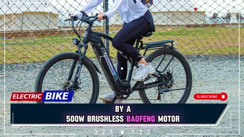 Shengmilo S26 Electric Bike 500W Bafang Motor 48V 17.5AH Battery Electric Bike
