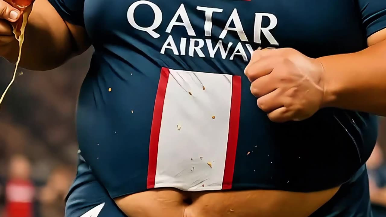 Fat Messi Ronaldo MBappe - viral kichu