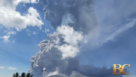 Mount Lewotobi Laki Laki volcano erupts, sending ash cloud 11 miles in the air