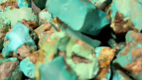 20250728-4 Natural Original Turquoise Rough Bear Time