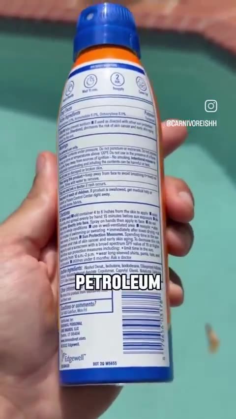 Sunscreens Do Not Prevent Cancer, They Cause It.