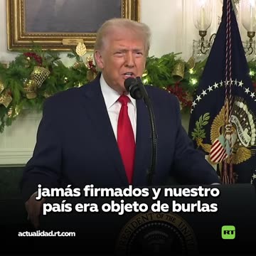 Trump: EE.UU. era objeto de burlas en todo el mundo, pero ya nadie se ríe