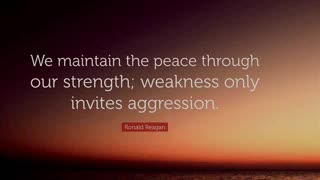 PEACE THROUGH STRENGTH