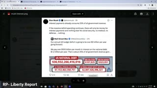 Ron Paul about Elon's post about the Big Beautiful Bill.