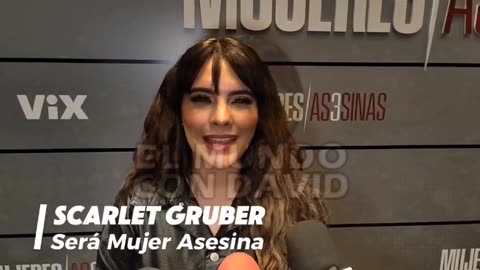 #scarletgruber En #MujeresAsesinas': Desafíos, Crecimiento y Compromiso con la Transformación 💥🎬"