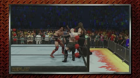WWE 121 Erik and Ivar VS Kevin Nash and Scott Hall