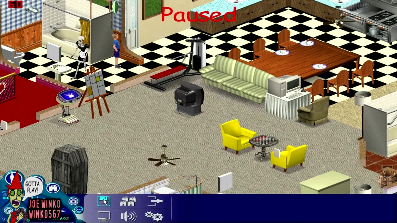 Sims 1 Gameplay Series 1x51 Joe Winko