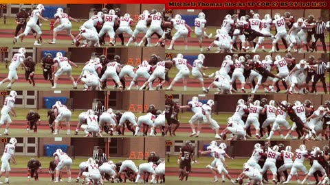Prototype 391: Buffalo State's Mitchell Thomas blocks XP vs Cortland