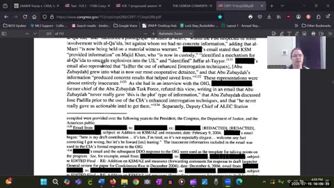 V 25 Senate Torture Report