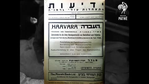 The Haavara Agreement is NOT what you think it is 卐📜✡️