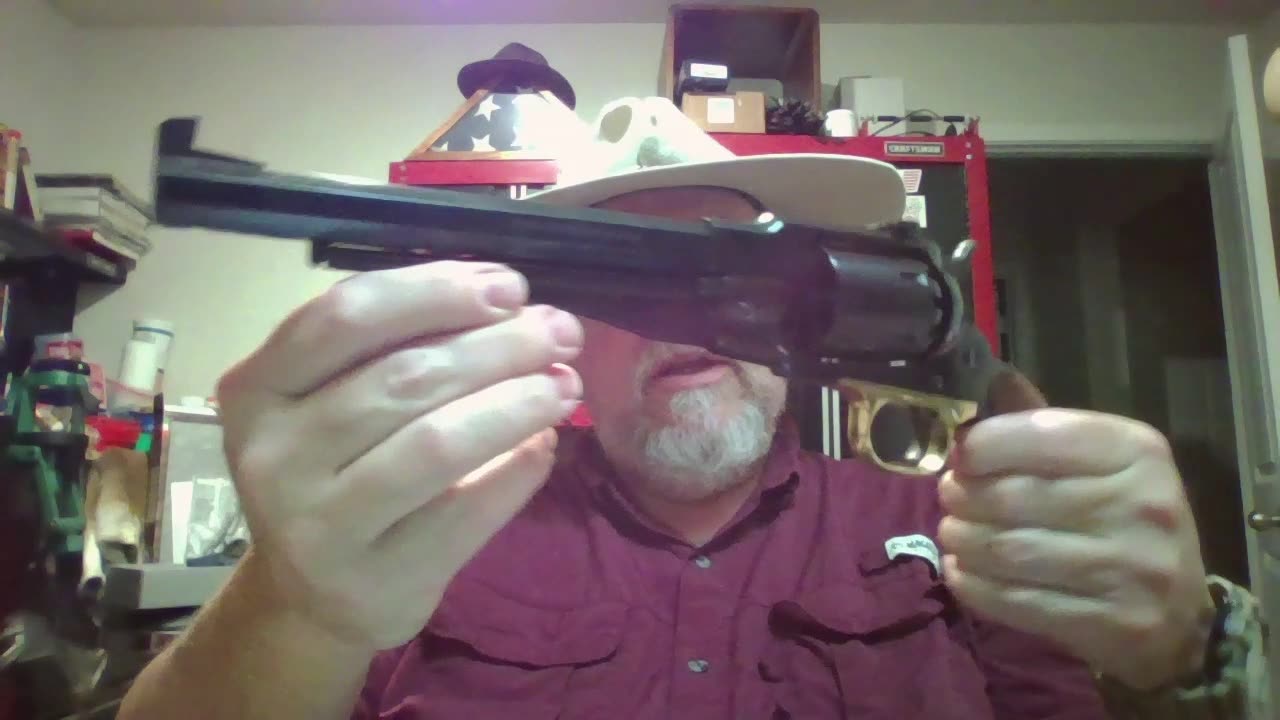 Pietta model of Remington New Army Target Model review