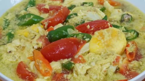 Delicious Coconut Milk Egg Curry | Easy and Flavorful Egg Recipe