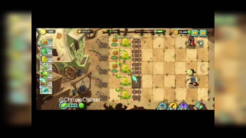 Plants Vs Zombie - Wild West - Level 19