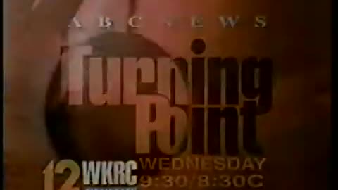 May 29, 1994 - Promo for 'Turning Point' with Peter Jennings