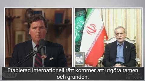 # 1514 - Tucker Carlson intervjuar Irans president Masoud Pezeshkian