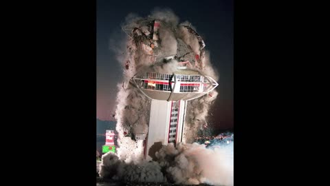 Landmark Las Vegas Implosion