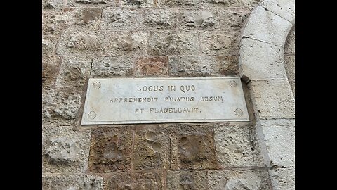 Jerusalem's Own Stations of the Cross: Where to Find Them.