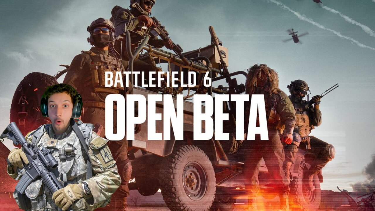 🔴LIVE - BATTLEFIELD 6 - OPEN BETA WEEKEND 1 IS HERE!! (PC)