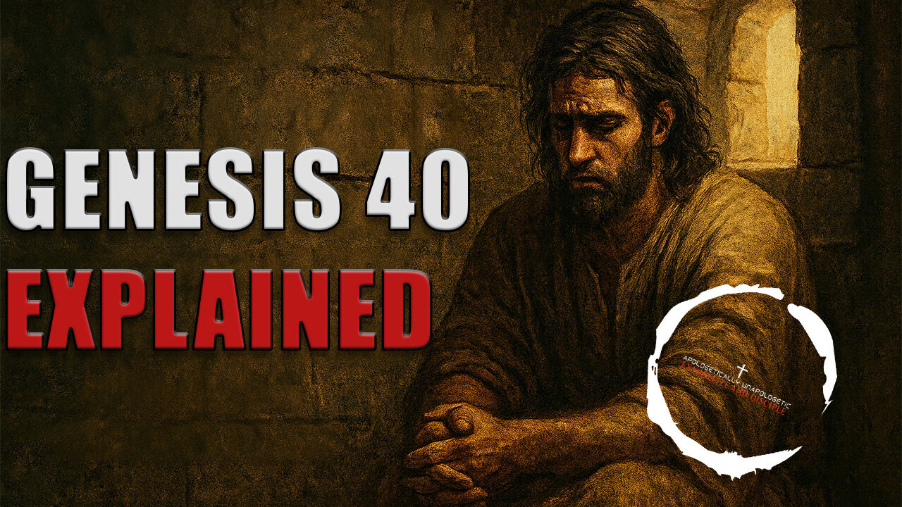 Genesis 40 Explained | Forgotten but Not Forsaken Joseph’s Loneliness and God’s Hidden Plan