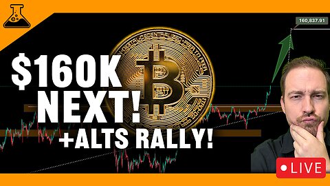 Bitcoin $160k Next! Altcoins Breakout! Altseason Starting? $Eth $Sui $Algo $Link $Xlm $XRP $TAO
